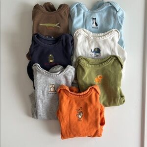 Set of onesies from Gymboree